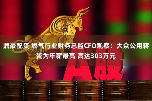 鼎豪配资 燃气行业财务总监CFO观察：大众公用蒋贇为年薪最高 高达303万元